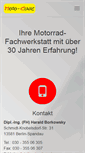 Mobile Screenshot of moto-clinic.de